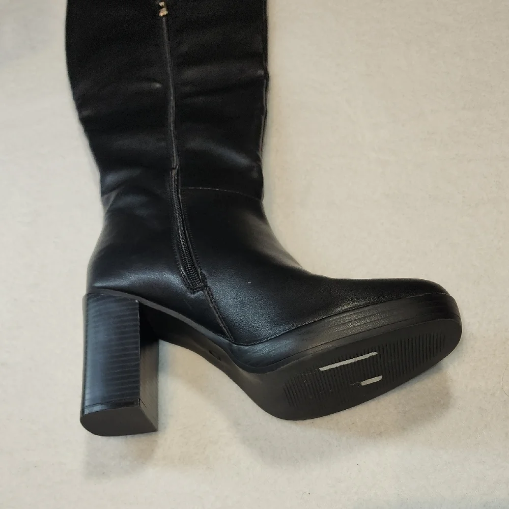 New York & Company Black Over the Knee Boots